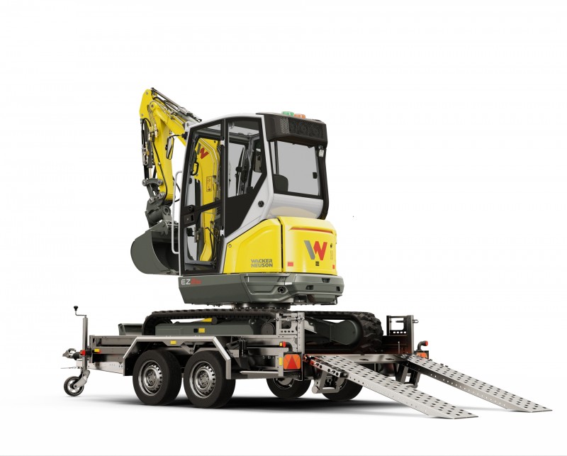 Mini bager Wacker Neuson EZ26 Zero Tail