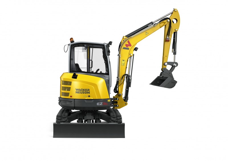 Mini bager Wacker Neuson EZ36 Zero Tail