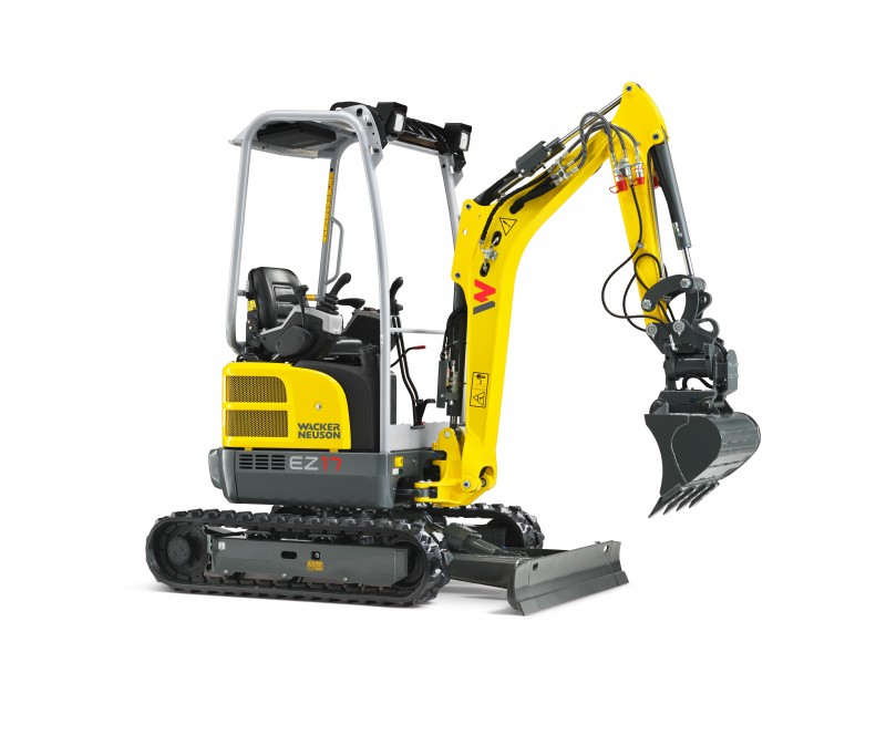 Mini bager Wacker Neuson EZ17 Zero Tail