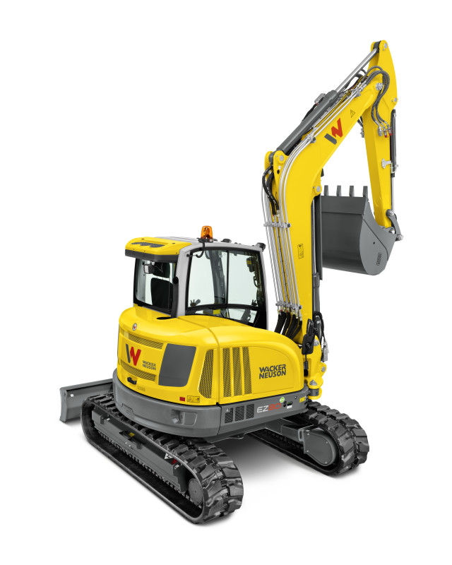 Mini bager Wacker Neuson EZ80 Zero Tail